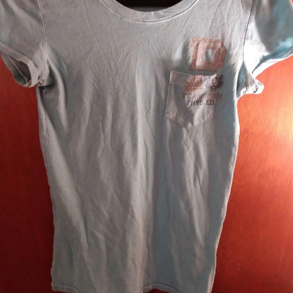 Pink love victoria secret shirt size small